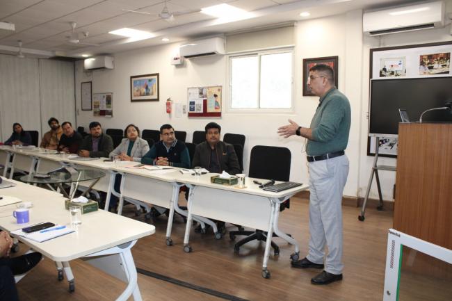 Internal Training Workshop on Leadership, Conflict Resolution and Contextual Intelligence organised by NHSRC on 8th & 9th  December 2025